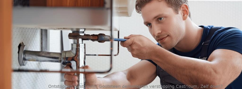 Gootsteen demonteren verstopping Castricum, Zelf doen?