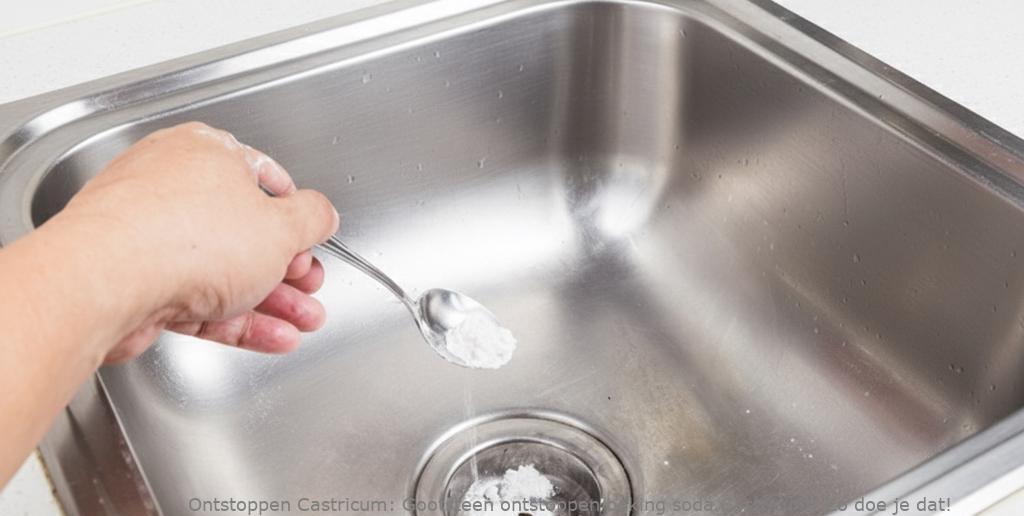 Gootsteen ontstoppen baking soda Castricum: Zo doe je dat!