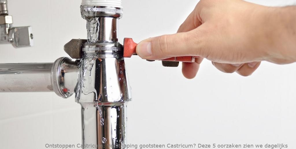 Verstopping gootsteen Castricum? Deze 5 oorzaken zien we dagelijks