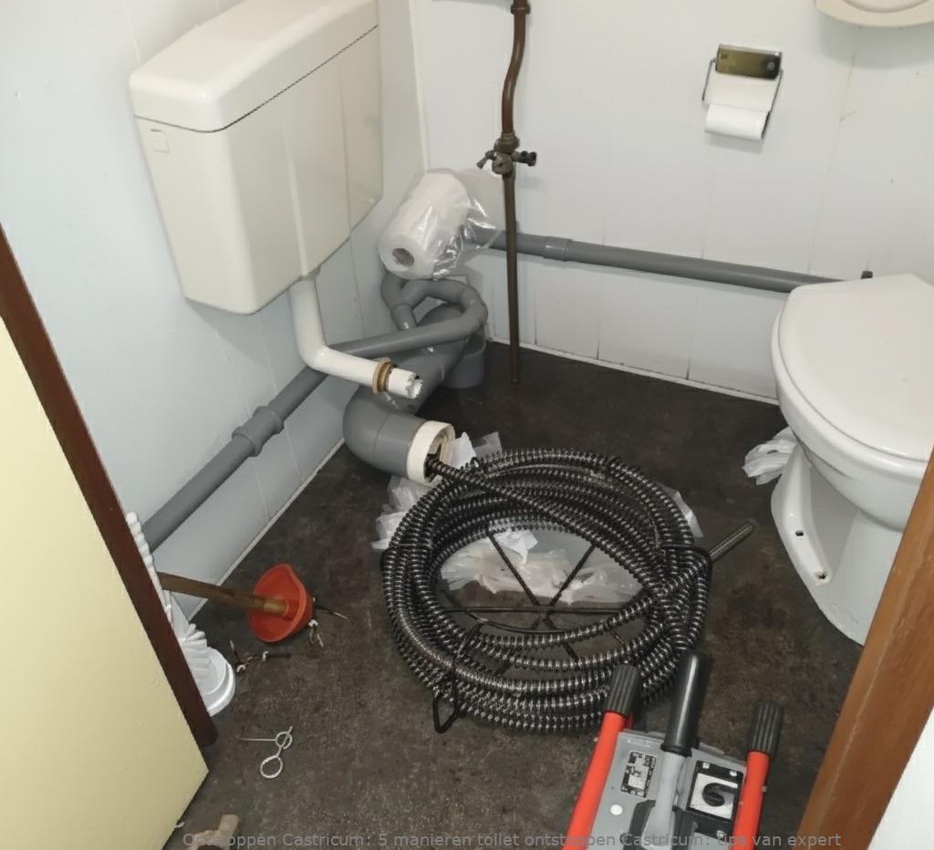 5 manieren toilet ontstoppen Castricum: tips van expert