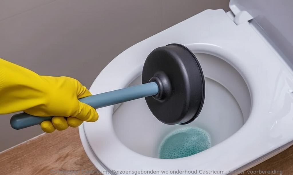 Seizoensgebonden wc onderhoud Castricum: winter voorbereiding