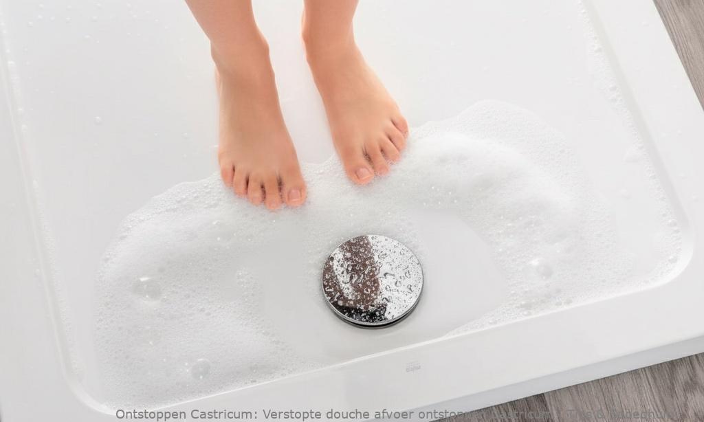 Verstopte douche afvoer ontstoppen Castricum | Tips & Spoedhulp