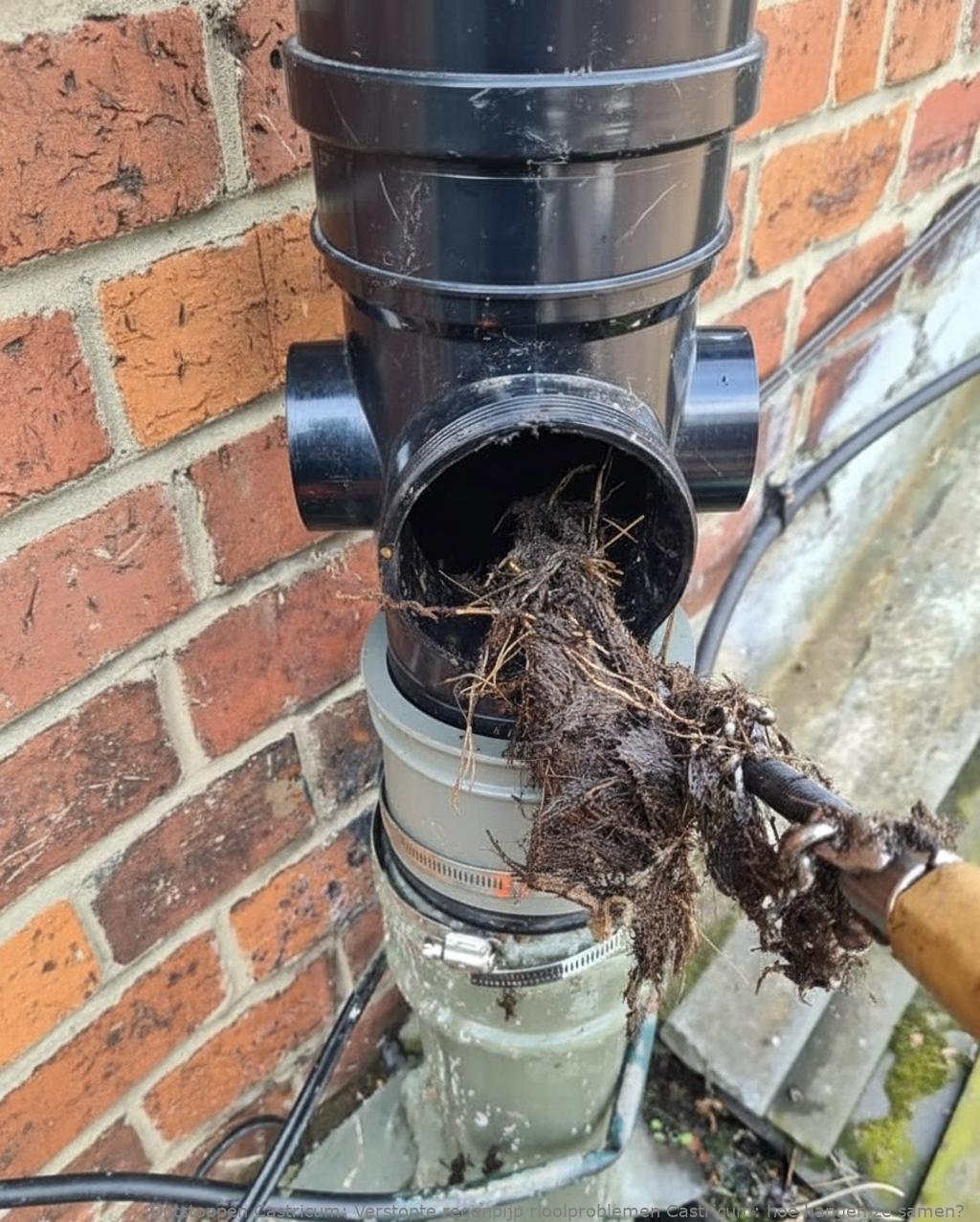 Verstopte regenpijp rioolproblemen Castricum: hoe hangen ze samen?