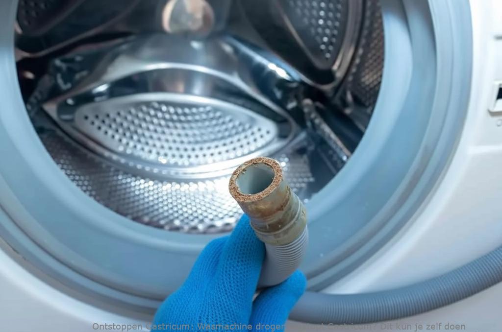 Wasmachine droger verstopt Castricum? Dit kun je zelf doen